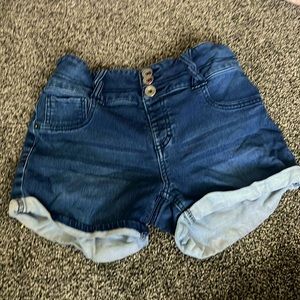 I’m selling two blue jeans shorts